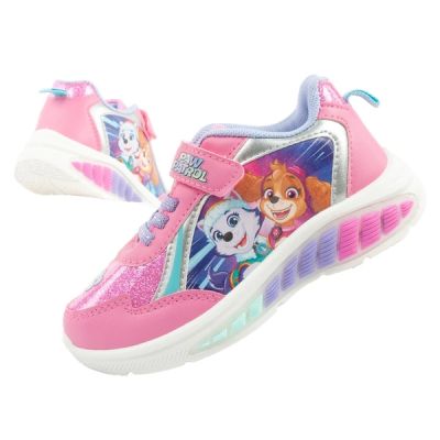 Leomil girls Paw Patrol sports shoes children's LED sneakers