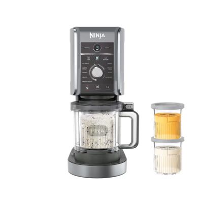 2. Ninja NC502EU Creami Deluxe 10-in-1 Ice Cream Maker Silver
