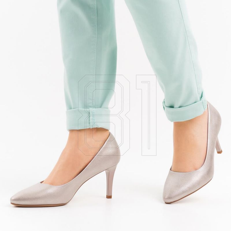10. Sergio Leone W 1336 gold heels