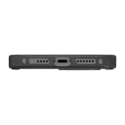 5. Uniq LifePro Xtreme Magclick Charging case for iPhone 14 Pro Max - gray and black