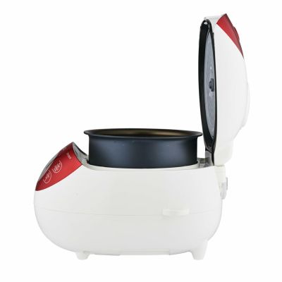 6. Cuckoo CR-0351F RED Rice Cooker 0.54L 425W Red and White