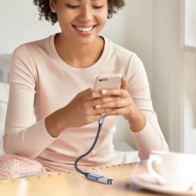 9. Ugreen OTG adapter cable USB-C (male) - USB-A (female) 5Gb/s 0.15m black (US378)