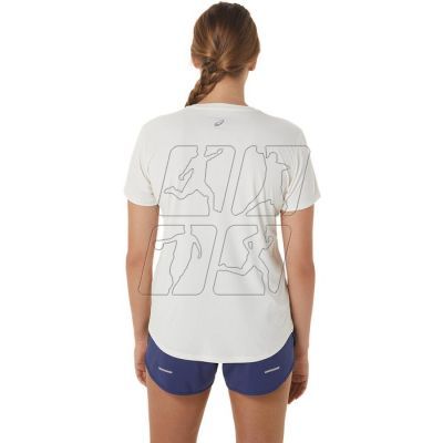 3. Asics Nagino Graphic Run SS Top W 2012C752-100 T-shirt
