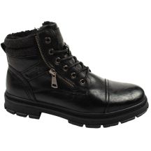 Wrangler men's shoes Gillen Fur ankle boots black insulated fashionable ankle boots