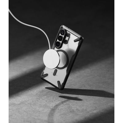 10. Ringke Fusion X Magnetic MagSafe Case for Samsung Galaxy S26 Ultra - Clear Black