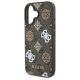 6. Guess Peony On 4G Background MagSafe case for iPhone 16 - brown