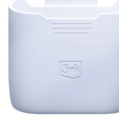 13. 3mk Silicon AirPods Case for AirPods 2 - white