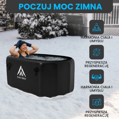 21. Extralink Ice Bath | Bathtub for swimming | 160x85x65cm