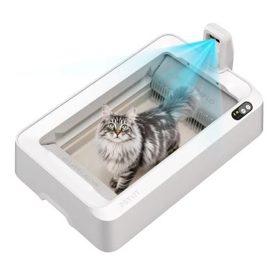 2. PETKIT T7-EU Self-Cleaning Cat Litter Box, White
