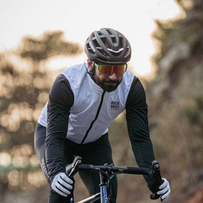 8. Rockbros TLMJ002 ROAD TO SKY windproof vest insulated M - white