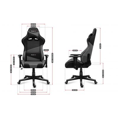 5. Huzaro Force 6.2 Grey Mesh Gaming Chair