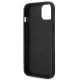 7. Karl Lagerfeld Saffiano Choupette Head Patch case for iPhone 14 - silver