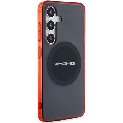 4. AMG Transparent Bicolor MagSafe case for Samsung Galaxy S24 - black