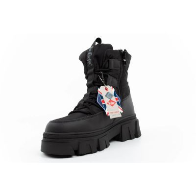 5. Lee Cooper Women’s Black Insulated Winter Boots with Zip