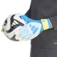 7. adidas Predator Training Goalkeeper Gloves White, Yellow, and Blue KA7786