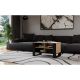4. COFFEE TABLE MODERN 4P ARTISAN BLACK LEG