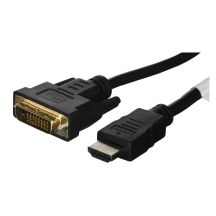 Lanberg CA-HDDV-20CU-0018-BK cable (HDMI M - DVI-D (24+1) M; 1.8m; black)