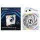 Computer Case Fan 12 cm White 1 pc.