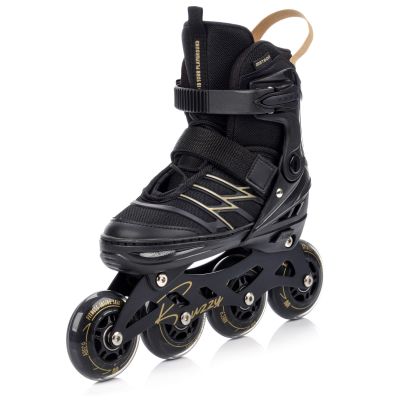 Meteor M 34-38 Buzzy Roller Skates Black/Gold