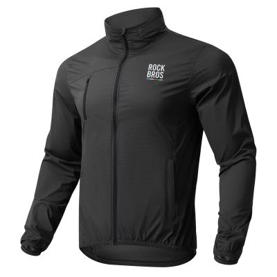 Rockbros TLWT002 ROAD TO SKY M Bicycle Windbreaker - Black