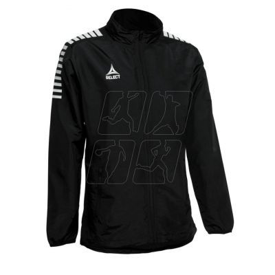 SELECT Monaco black training zip football sweatshirt