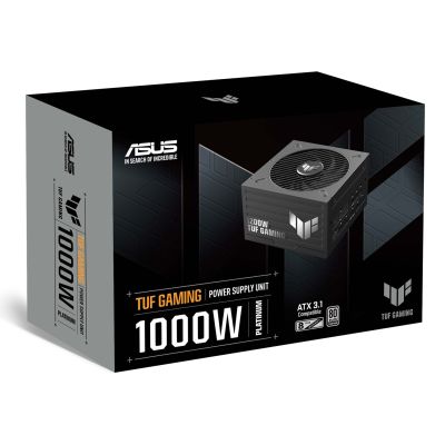 11. ASUS TUF-GAMING-1000P Power Supply Module 1000 W 20+4 pin ATX ATX Black