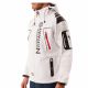 7. Geographical Norway Techno MEN 056 BS3 men's sports jacket, quick-drying, with hood, white (WU1060H/GN)
