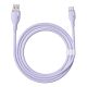 5. Baseus Pudding 100W USB-A - USB-C Cable 2m - Purple