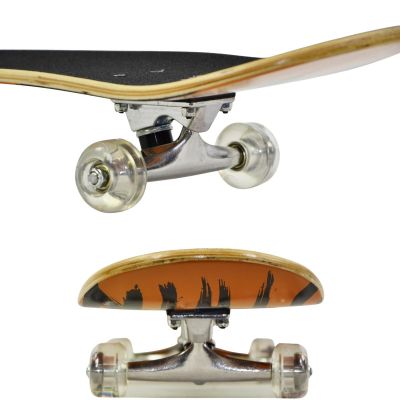 8. SKULL BEST SPORTING WOODEN SKATEBOARD