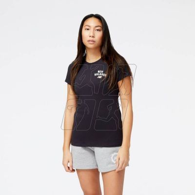 New Balance Sport Core Arch Cotton ATH BK W T-shirt WT31804BK