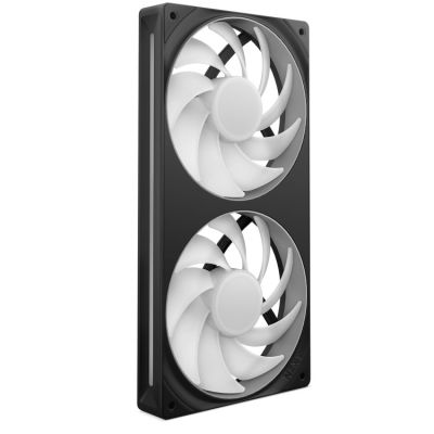 7. NZXT RF-U24HF-B1 computer cooling system Computer Case Fan Black
