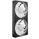 7. NZXT RF-U24HF-B1 computer cooling system Computer Case Fan Black