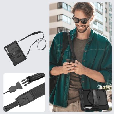 9. Tech-Protect Solid Case for Samsung Galaxy Tab S10 FE+ - Black