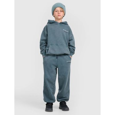5. Boys' jogger sweatpants 4F 4FJRAW25TTROM1528-46S
