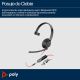 11. Poly Blackwire 5210 Monaural USB-C Headset +3.5mm Plug +USB-C/A Adapter (Bulk)
