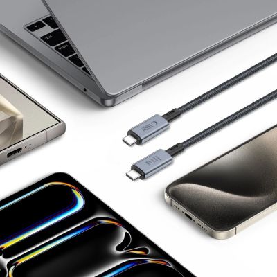 5. Tech-Protect UltraBoost Max USB-C 4.0 / USB-C 4.0 PD 240W 8K 40Gbps 2m cable - gray