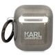 2. Karl Lagerfeld KLA2HNKCTGK Airpods 1/2 cover black/black Gliter Karl&Choupette