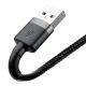 3. Baseus Cafule USB-A / Lightning 1.5A QC 3.0 cable 2 m - black