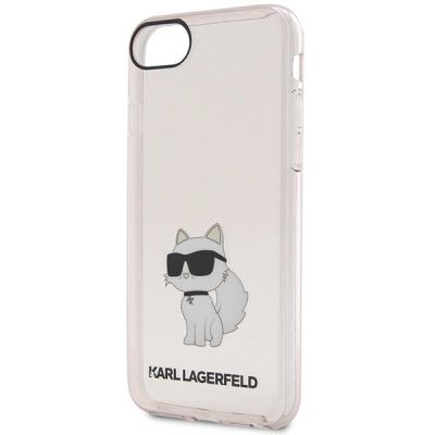 3. Karl Lagerfeld KLHCI8HNCHTCP iPhone 7/8/ SE 2020 / SE 2022 pink/pink hardcase Ikonik Choupette