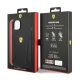 8. Ferrari FEHCP14MRBUK iPhone 14 Plus 6.7" black/black hardcase Leather Stamp Sides