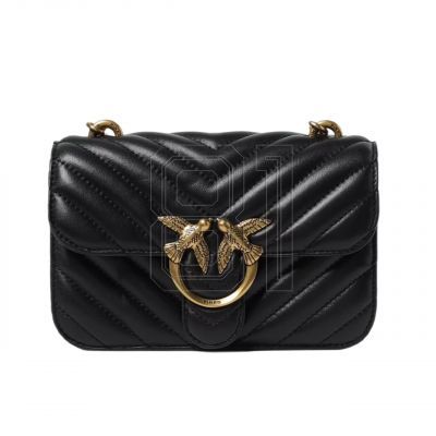 7. Pinko Love Bell Mini Chevron Handbag W 100048A14Q