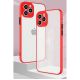 6. Milky Case silicone flexible translucent case for Samsung Galaxy A72 4G red