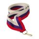 Ribbon 22 mm - white, blue, and red