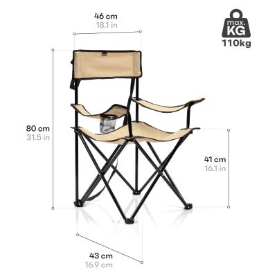 13. Meteor Seza 16556 Folding Chair