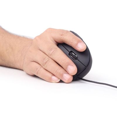 5. GEMBIRD MUS-ERGO-01 mouse (optical; 3200 DPI; black)