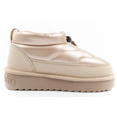 4. D.Franklin women's snow boots winter fashionable insulated ankle boots