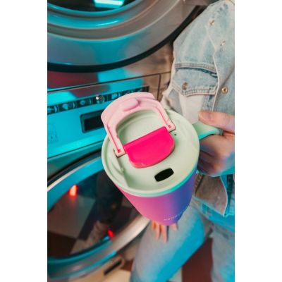 30. Kambukka Rio Tumbler 950ml Thermal Mug with Straw, Bubblegum Mint