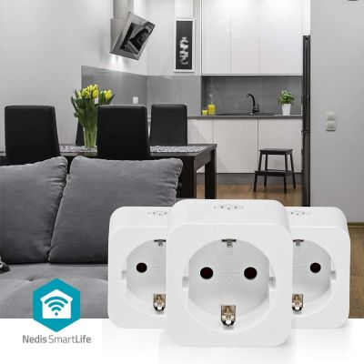 8. Nedis WIFIP121FWT3 Smart Plug 3680 W Home White