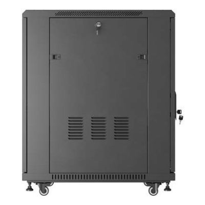 35. LANBERG FLOOR RACK CABINET 19" 18U 600X800 BLACK