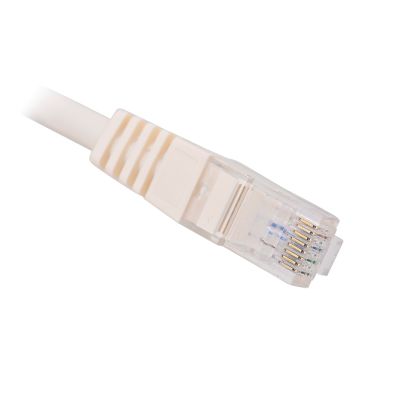 6. Patchcord U/UTP Lanberg PCU6-10CC-0100-W (RJ45 - RJ45; 1m; UTP; cat. 6; white)